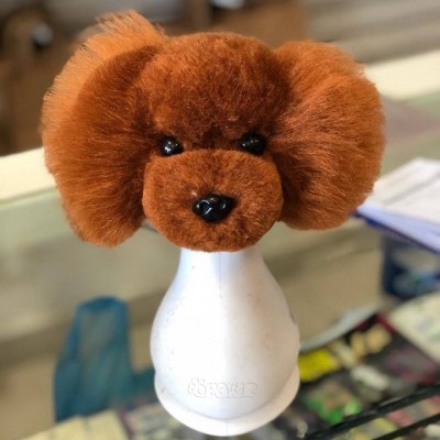 Light Brown Head Wig modeldog